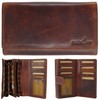 Golden Deer XXL Large Purse Women Men Many Compartments Leather