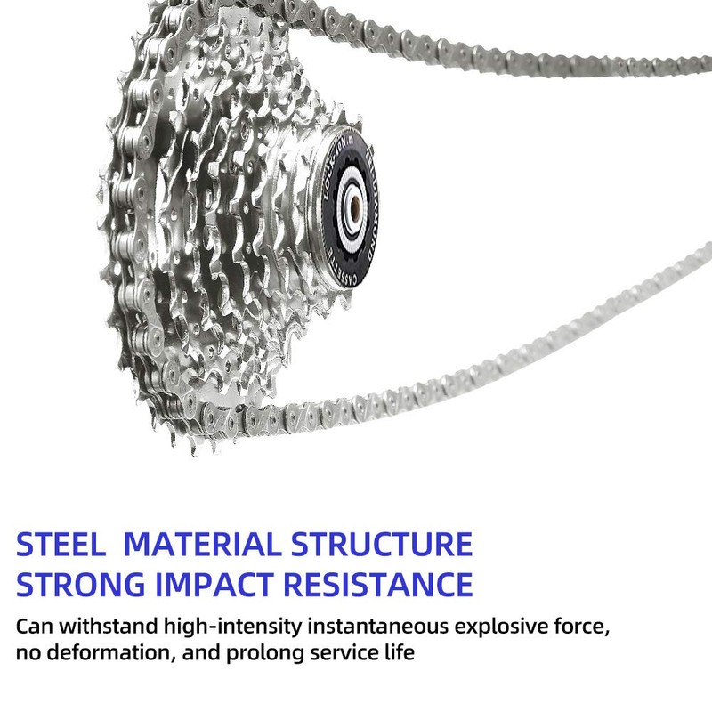 BeiLan 116 Links Bicycle Chain 6/7/8 Speed