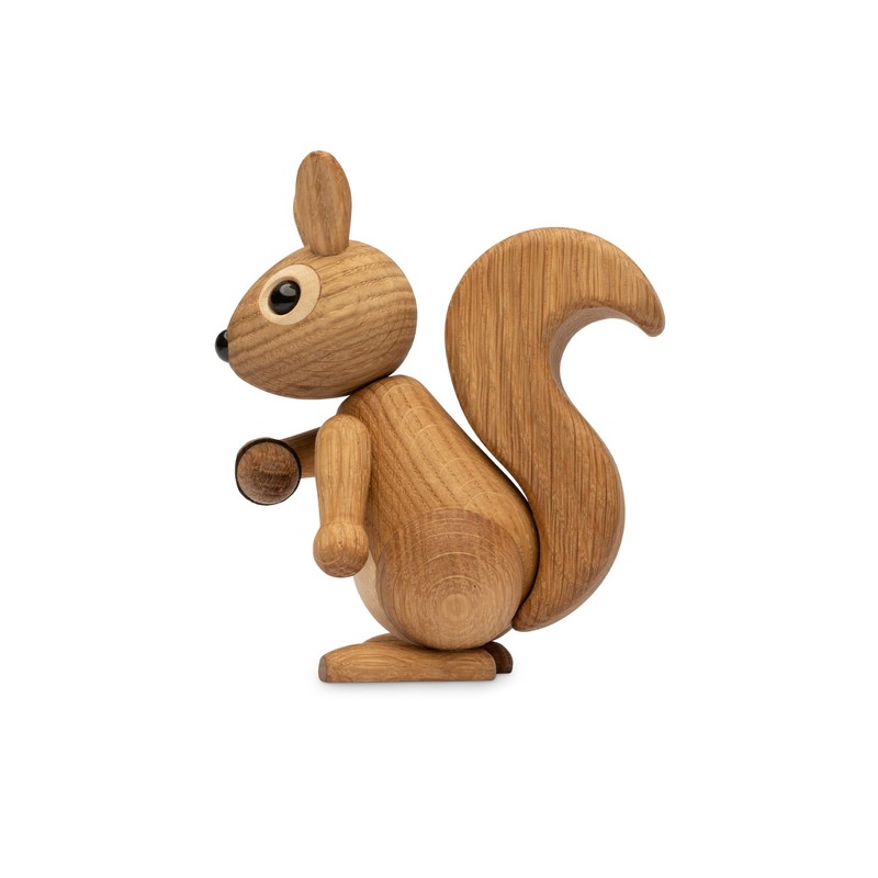 Spring Copenhagen Handmade Wooden Squirrel Toy - Hazel: A Timeless