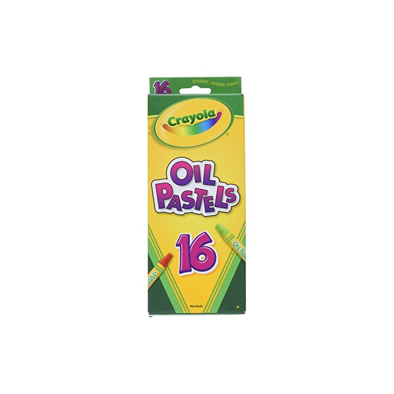 Binney & Smith 524616 Oil Pastels Jumbo-Sized Stick with Tapered