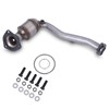 TOPAZ Front Catalytic Converter Manifold Flex Pipe 40677 Compatible with