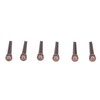 6PCS Guitar Bridge Pin Copper Acoustic Guitar Bridge Pins Peg