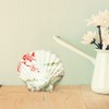 8PCS White Large Scallop Shells 4-5 inch, Natural Seashells for