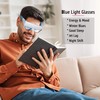 Light Therapy Glasses, Blue + Red Light Therapy, Blue Light