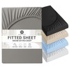 Imperial Rooms Super King Fitted Sheet - Deep Pocket 40