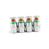 ULTECHNOVO 4pcs Car Tire Valve Caps Pressure Monitoring System Stem