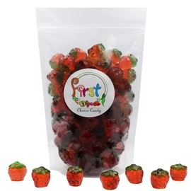 FirstChoiceCandy 3D Juicy Fruit Gummy (2.2 Pound (Pack of 1), Strawberry)
