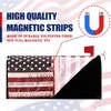 2025 American Flag Welcome Magnetic Mailbox Cover，7.4 July Fourth Festival