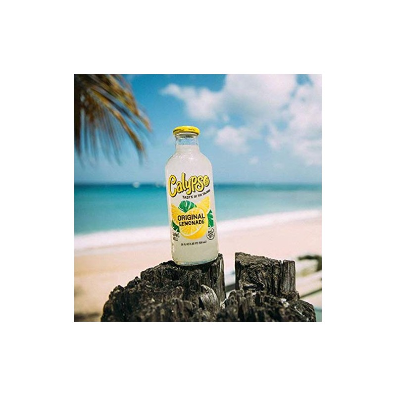 Calypso Lemonade, Original Lemonade, Made with Real Fruit, 16 Fl