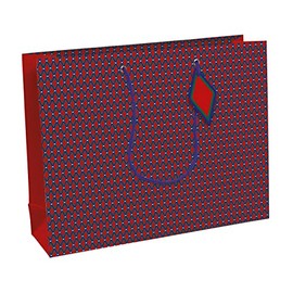 Clairefontaine Excellia 32481-6C Gift Bag XL 37.3 x 11.8 x 27.5 cm Ideal for Voluminous Gifts, Geo, Pack of 1