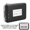 Portable Stereo Cassette Player Tape to MP3 Audio Converter Adapter