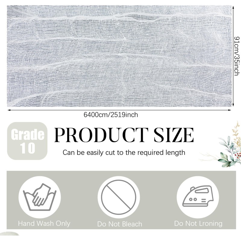 1 Roll Grade 10 Cheese Cloth for Straining 70 Yard