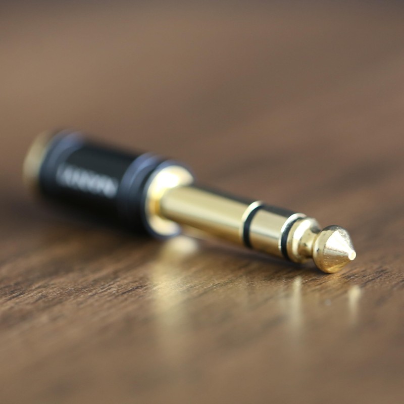 NANYI 1/4'' Male to 1/8'' Female Stereo Headphone Adapter Connect