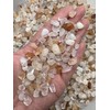 0.5 Pound Natural Semi Tumbled Gemstone Chips, Crushed Mini Crystals,