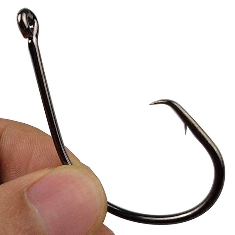 Shaddock High Carbon Fishing Hooks Black Rust Resistant Carp Fishing