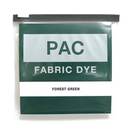 PAC FABRIC DYE Textile Dye col.04 Forest Green with Color Retenant