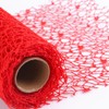 Floral Wrapping Mesh Fabric, 28cm*457cm Polyester Gauze Roll, Decorative Netting