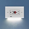 SnapPower GuideLight Plus - LED Bright/Dim/Off Light Sensor Night Light