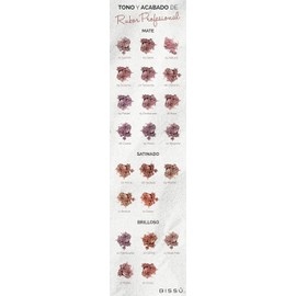 Bissú, Rubor Facial En Polvo, Colorete, Blush, Varios Tonos, 6g Textura Suave, Larga duración. (19 Malva)