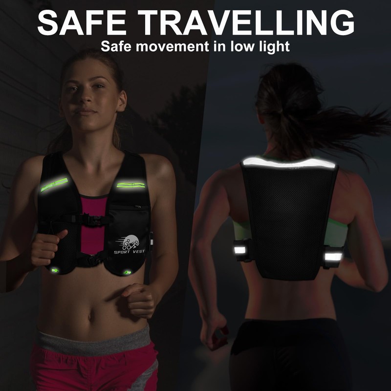 Running Vest Women - Lightweight & Breathable Running Vests Mens,