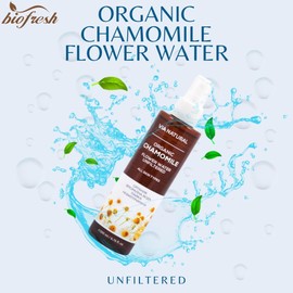Biofresh cosmetics Flower Water Unfiltered with Chamomile for Face, Body and Hair, Women's Skin Care, Face Toner, Face Cleansing & Face Care, Skincare 200 ml
