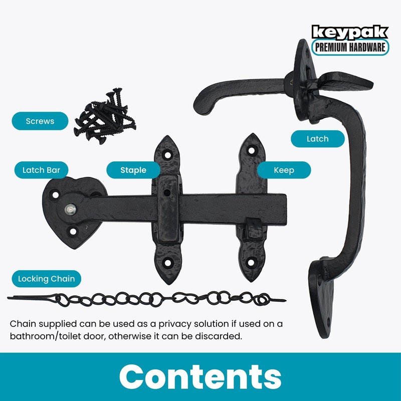 Keypak 051103N (Thumb Lever) With Locking Pin Double Sided Gate