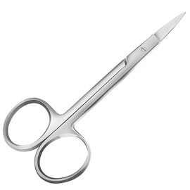 POSHOME Iris Micro Dissecting Straight 4.5-Inch Lab Scissors - Precision Medical Scissors with Fine Point Super Cut Design – Professional Surgical lab scissor for doctors