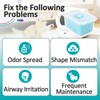 10 Pcs N60 Odor Eliminator Compatible with Petkit Ultra Max