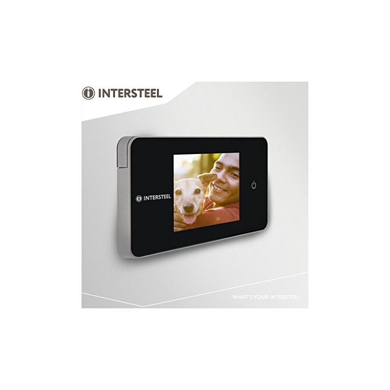 Intersteel 4055 Digital Door Viewer - Black/Silver