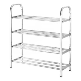 EGTMA Organizador De Zapatos 4 Niveles De Acero Inoxidable