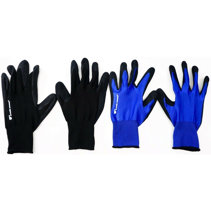 Wells Lamont Men's Antimicrobial Work Gloves Foam Latex Coating Knit