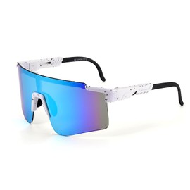 Douide Cycling Viper Glasses for Youth Women & Men,Baseball Sunglasses UV400 Lens - Ideal for Hiking, Running, Fishing, Skiing