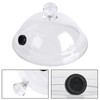 Gernie Smoking Dome Cover, Portable Smoke Infuser with Handle, Acrylic,