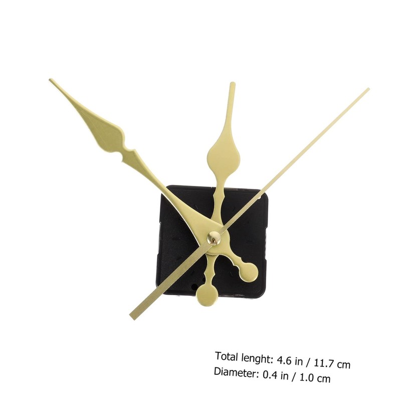 DOITOOL Sets Lightweight Wall Clock Movement DIY Clock Mechanism for