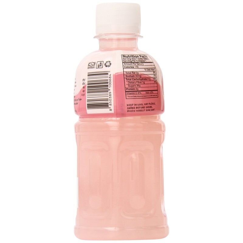 Mogu Juice with Nata De Coco, Lychee, 10.82-Ounce (Pack of