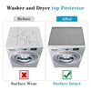 Top Loading Washer Dryer Mat Anti Slip Dustproof Waterproof Silicone