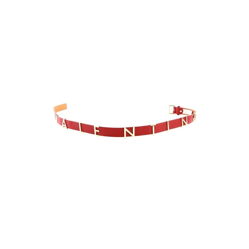 VALENTINO Emma Winter Belt W85 Rosso - Can be Shortened,