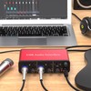 2i2 USB Audio Interface – 24Bit/192kHz Studio Recording, 48V Phantom