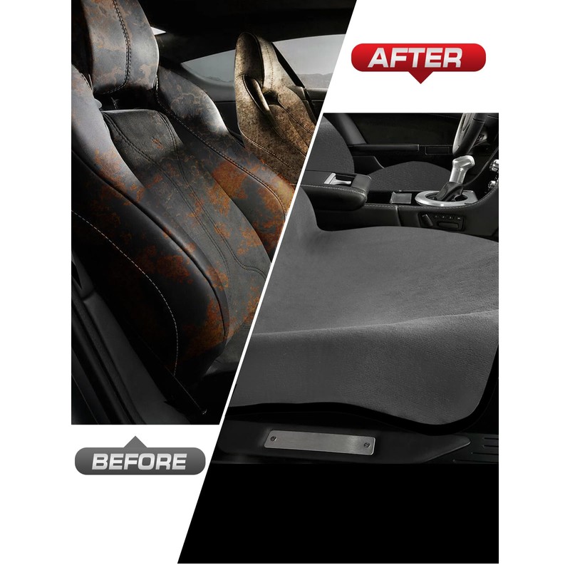 TESFEEL Car Seat Cover Towel, Waterproof Terry Cloth Car Seat