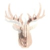Hooshing Deer Head Wall Decor Trophy Sculpture DIY 3D Puzzle