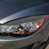 2pcs Carbon Fiber Headlight Eyebrow Eyelid Cover Wear Resistant Fit