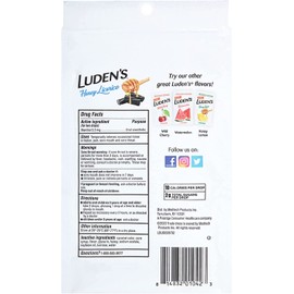 Ludens Hny Licorice Drops Size 30ct Ludens Hny Licorice Drops 30ct…