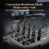 CuoCreate Steak Knives Set of 6, 4.7 Inch Dishwasher Safe
