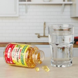 Generic - Omega 3 de Spring Valley, para la salud del corazón, general y del cerebro, 120 cápsulas blandas