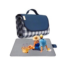 RUIBOLU Large Picnic Blanket Beach Blankets 80''x80'' Picnic Mat Waterproof