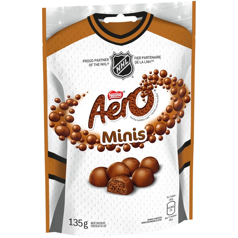 AERO Bubbles Milk Chocolate, 135g Pouch