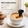 6pcs Boat Motor Coffee Stirrer, Wind Up Outboard Motor Coffee
