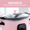 GreenLife 3.5QT Slow Cooker, PFAS-Free Non-Toxic Ceramic Nonstick Removable Interior