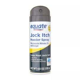 EQUATE [2 Pack] Equate Powder Spray for Jock Itch Relief 4.6 Oz