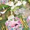 40 PCS Flamingo Napkins Disposable Hawaiian Luau Aloha Paper Napkin